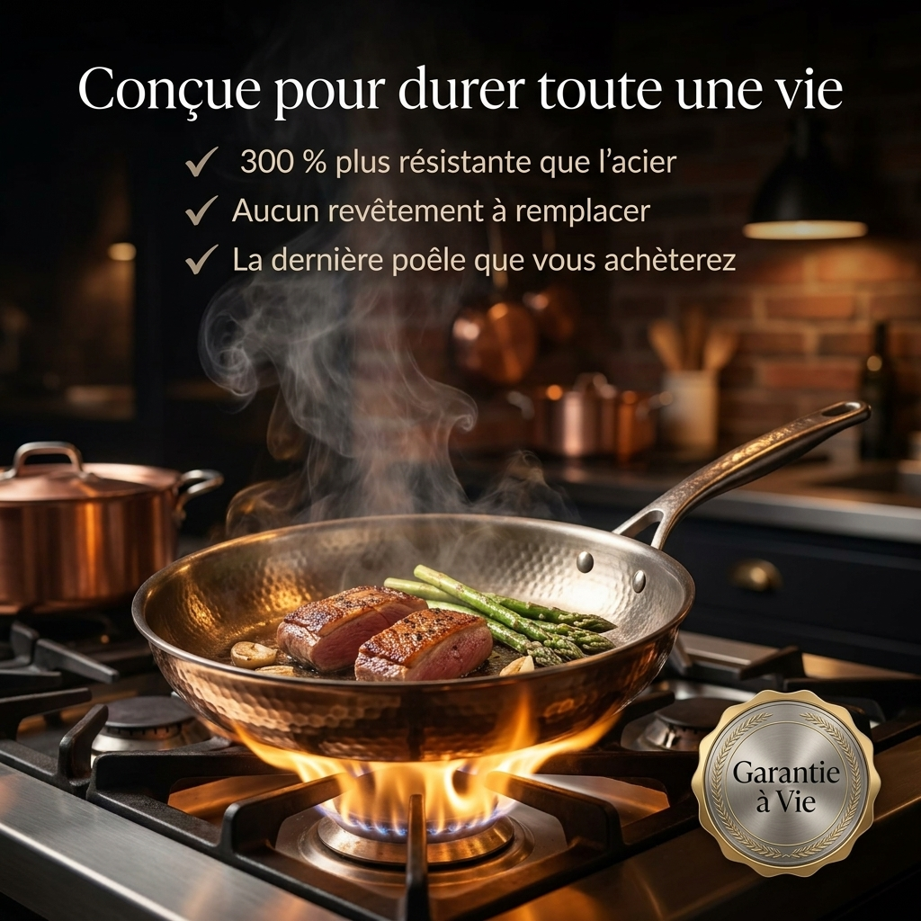 Poêle Pro en Titane