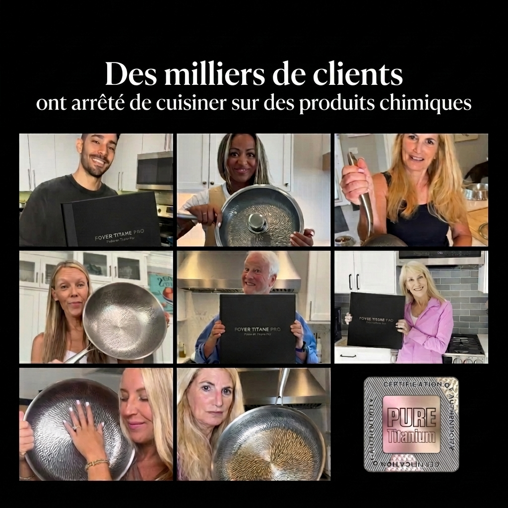 Poêle Pro en Titane